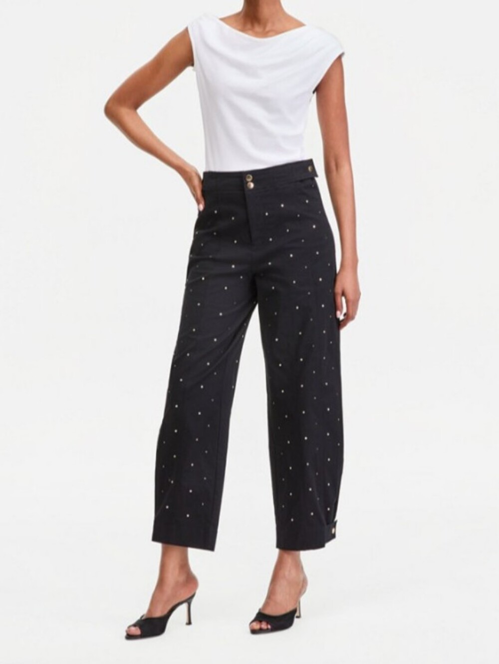 I.N.C. Women's Studded Tapered Pants